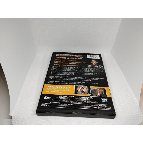 Chris Rock Bigger and Blacker DVD Show NR 1999 Comedy Good condition Tested - Picture 2 of 6